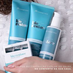 Logo Line that promotes hair restoration, with softness and shine